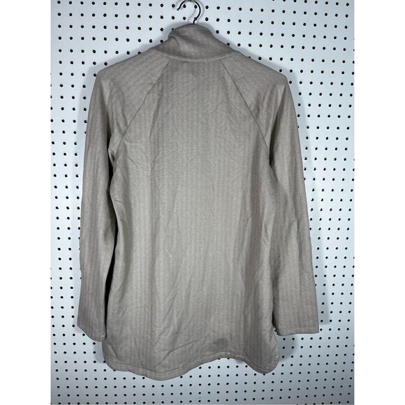 J.McLaughlin Marisa herringbone pattern pullover fleece size S - Picture 2 of 8